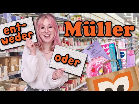 ENTWEDER das ODER das kaufen bei Müller 🛍️