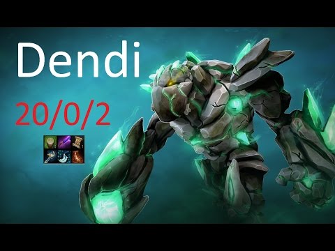 Tiny Dendi - Dota 2: I Have No Opponent [Shadow Blade + Echo Sabre]