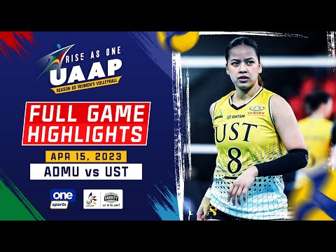 UST vs. ADMU round 2 highlights | UAAP Season 85 Women's Volleyball - Apr. 15, 2023