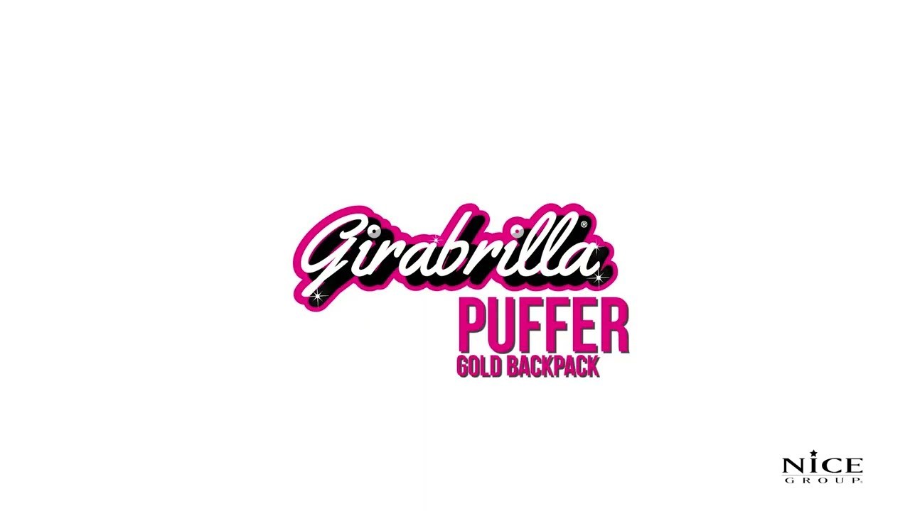 Girabrilla Puffer metal backpack