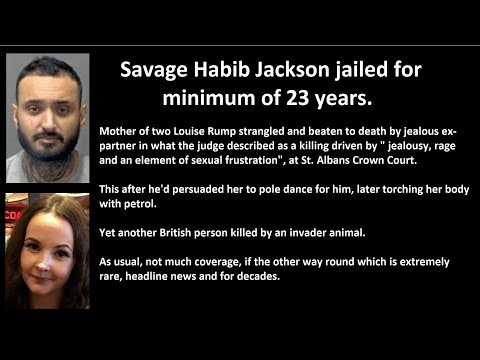 Habib Jackson jailed for minimum of 23 years for murder of Louise Rump.