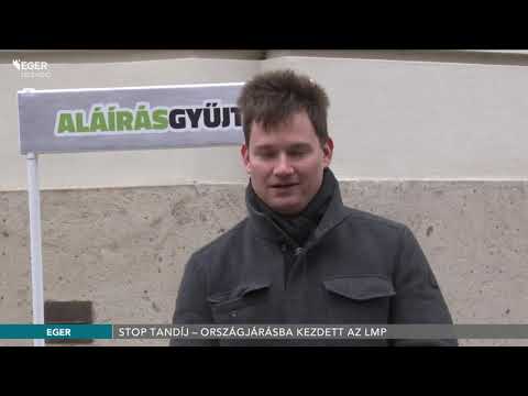 Stop tandíj – országjárásba kezdett az LMP - 2018.11.20.