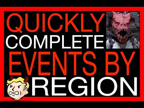 QUICKLY & EASILY COMPLETE EVENTS BY REGION FALLOUT 76 daily challange Toxic Valley Event FO76