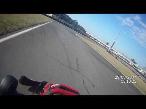 Treino de kart no Kartódromo de  Farroupilha 30.07.2016