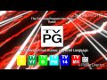 Rated TV PG Bumper Red DNA Background