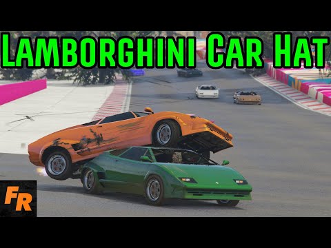 Lamborghini Car Hat - Gta 5 Racing