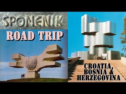 Spomenik Tour - Croatia / Bosnia & Herzegovina Road Trip - Travel Vlog
