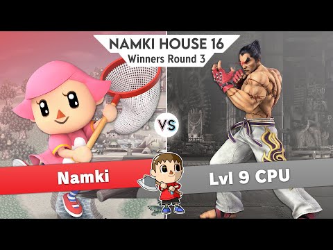 Namki(Villager) vs Lvl 9 CPU Kazuya(Kazuya) - Winners Round 3 - Namki House 16