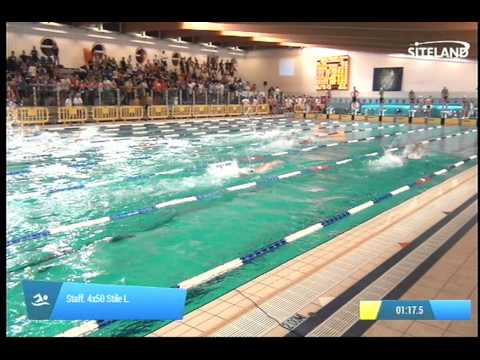 Serie 3 dei Staff. 4x50 Stile L.  Assoluti Maschi Master - Campionati Regionali Masters 2014 di Ven