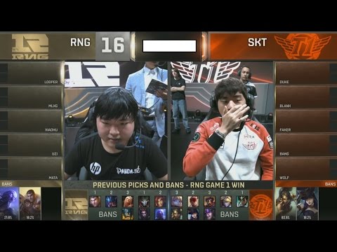 SKT vs RNG G2 準々決勝 実況解説