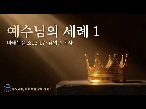 예수님의 세례 1