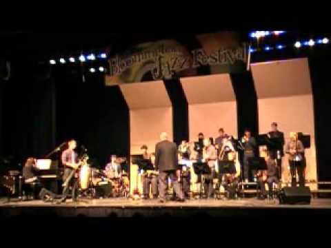 Columbus North High School 25th Street Jazz Band playing Hullabaloo