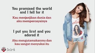 Lose You To Love Me - Selena Gomez (Lyrics video dan terjemahan) Lose You To Love Me - Selena Gomez (Lyrics video dan terjemahan)