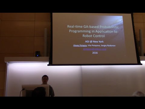 AGI-16 Alexey Potapov - Real-time GA-based Probabilistic Programming in Application to Robot Control