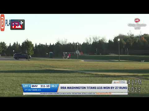 DIV 1 - RRA Washington Titans U15 Vs BRSS Mavericks U15