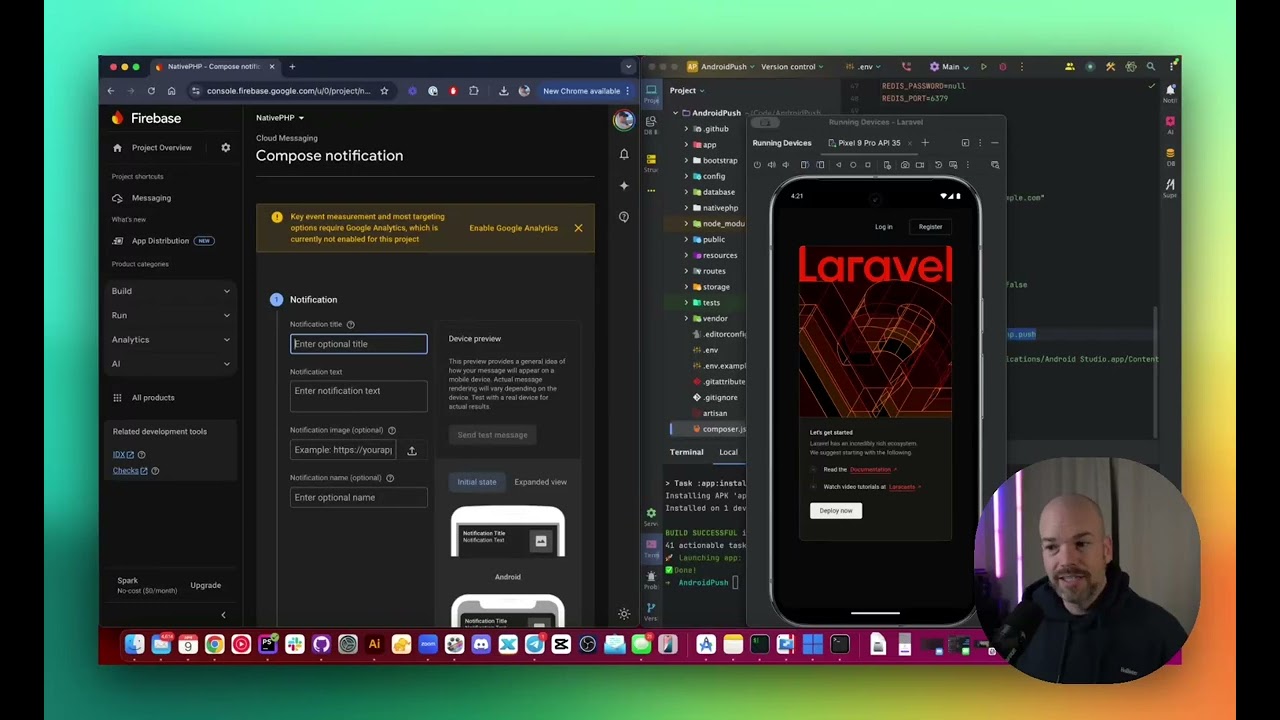 NativePHP Android - Push Notifications