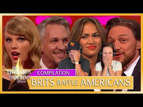 Graham Norton - Brits Confuse American Celebs for Ten Minutes REACTION