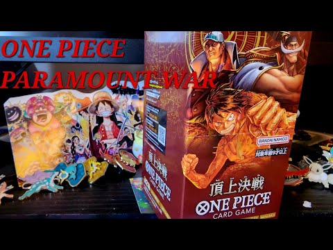 ONE PIECE CARD GAME ( OP-02 Paramount War ) Booster Box Opening