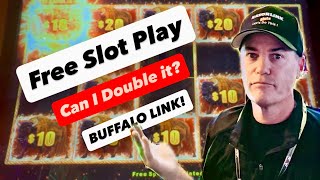 Can $200 of Free Slot Play Hit a Buffalo Bonus?