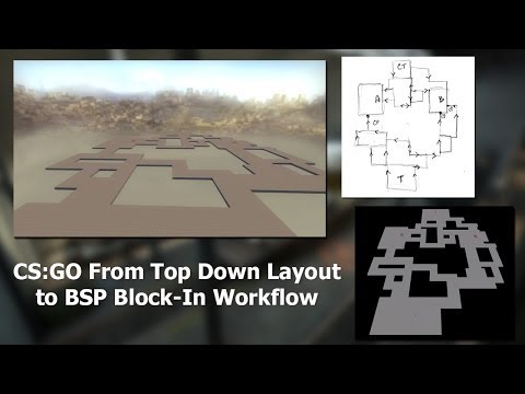 CS:GO From Top Down Layout to BSP Block-In Workflow | LevelDev