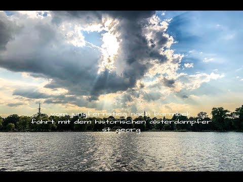 Hamburg Alsterrundfahrt | Alsterdampfer St. Georg | Jungfernstieg nach Barmbek