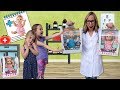 Kids Pretend to Be Sick at Toy Doctor  !!!