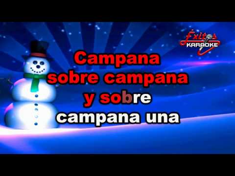 🎄 CAMPANA SOBRE CAMPANA [KARAOKE] HD