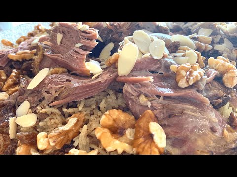 Leg of Lamb with Rice and Gravy (SLOW COOKER)