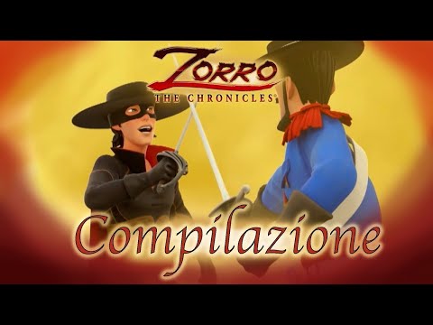 Zorro La Leggenda | 1 Ora COMPILAZIONE | Episodio 7 - 9 | Cartoni di supereroi