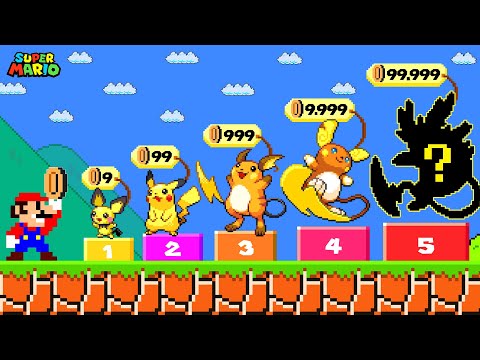 If Mario Can Buy Pikachu's Forms in All Pokemon Games?