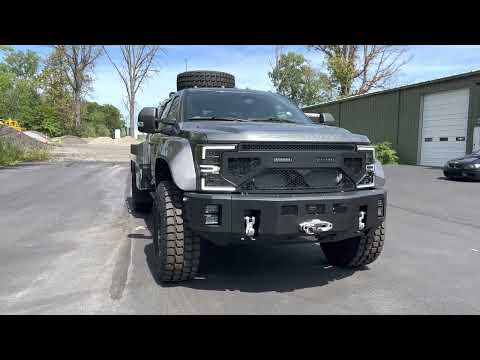 2022 Ford F-550 Super Duty Lariat Crew Cab Flatbed "Super Single" by Owner