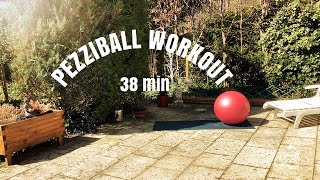 Ganzkörpertraining mit dem Pezzi Ball mit Gabriella (40 Min.)