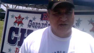 Gerardo "Jerry" Chacon en busca de la re-eleccion; tercer dia de Early Voting