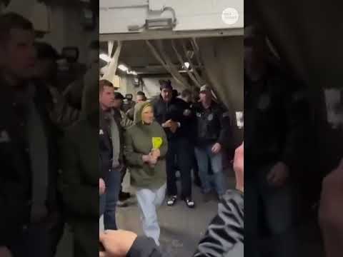 Venezuelan President Nicolas Maduro seen in DEA custody