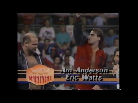 Arn Anderson & Erik Watts vs Bobby Eaton & Tex Slazenger   Main Event May 2nd, 1993