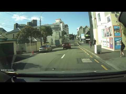 Near miss in Thorndon, Wellington