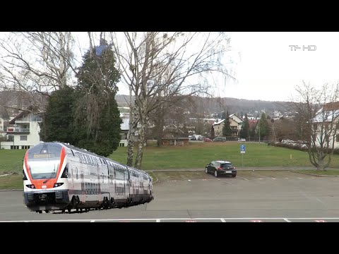 Zug Mitfahrt Niederweningen - Rapperswil , Niederweningen -Schöfflisdorf, Train ride, Viagem de trem