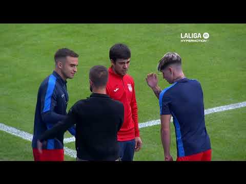 Calentamiento CD Leganés vs SD Amorebieta