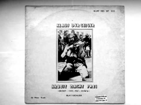 Klaus der Geiger "Töff Töff, Straßenbahn"