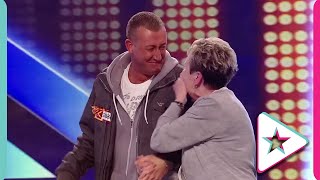 Download lagu Nervous Contestant Dedicates His Audition To His Biggest Fan, His Nan! mp3