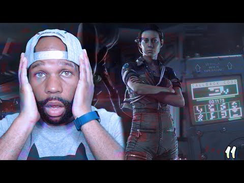 Alien Isolation Walkthrough Gameplay Part 11 - LOL That Scared Me