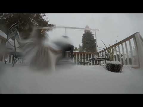 Inland Northwest Winter Storm Timelapse