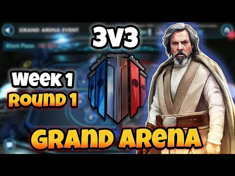 SWGoH - Grand Arena Championship!  3v3 returns.  Let's dominate the holotables!