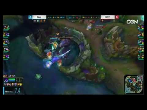 Pha cướp Baron đỉnh cao vừa xong của SKT T1 Peanut trong khuôn khổ LCK 2017 Mùa Xuân