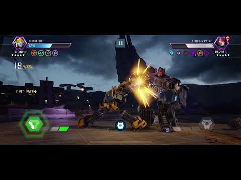 Bee vs Nemesis prime time slide