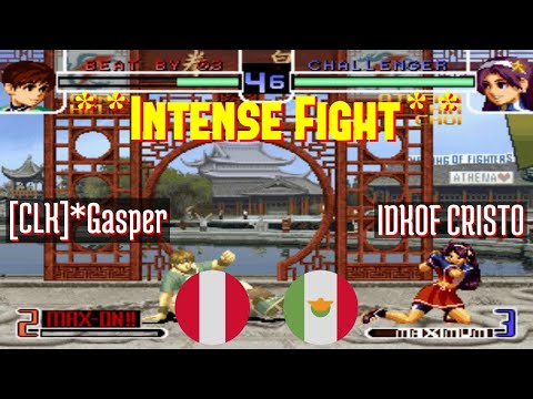 FT10 @kf2k2pls: [CLK]*Gasper (PE) vs IDKOF CRISTO (MX) [KOF 2002 Plus kf2k2 Fightcade] Nov 27