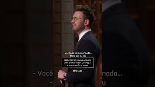 Download lagu CHRIS EVANS E ROBERT DOWNEY JR SE REENCONTRAM NO PALCO DO OSCARS 2026 mp3