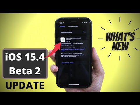 iOS 15.4 Beta 2 Update on iPhone XR !