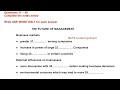 The Future Of Management IELTS LISTENING TEST SECTION 4