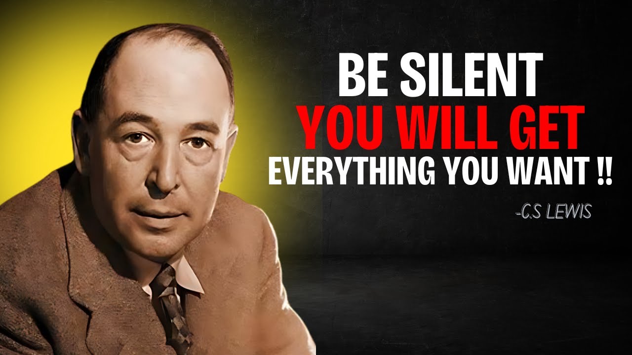 C.S Lewis | "Don't Tell Anyone in Advance About What You Are About to Do" | C.S Lewis Literature